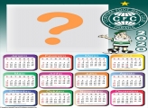 Colagem de Foto Calendário 2020 Coritiba