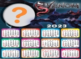 Calendário 2023 Venom para Montar Foto e Imprimir