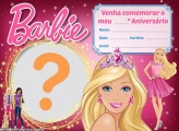 Convite Barbie