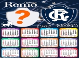 Calendário 2026 Clube do Remo Time de Futebol Montagem de Foto