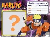 Convite Virtual Naruto
