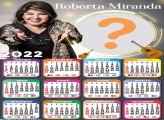 Calendário 2022 Roberta Miranda Foto Grátis Online