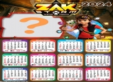 Calendário 2024 Zak Storm para FotoMontagem