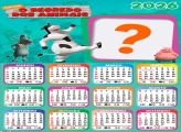 Calendário 2026 O Segredo dos Animais Emoldurar Foto Online