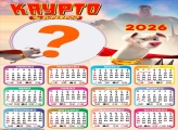 Calendário 2026 Krypto O Supercão Juntar Foto Online