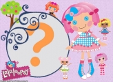 Moldura Fotos com Lalaloopsy