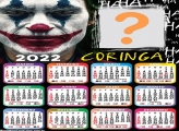 Calendário 2022 Coringa Foto Moldura