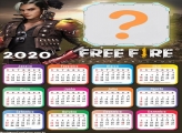 Calendário 2020 Free Fire