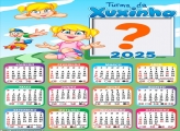 Calendário 2025 Turma da Xuxinha Foto Montagem Grátis