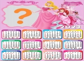 Calendário 2023 Princess Pink Fazer Montagem Online