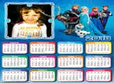 Calendário 2018 Frozen Infantil