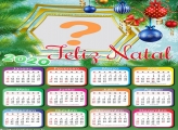 Calendário 2020 Montagem de Fotos Feliz Natal