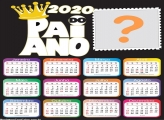 Calendário 2020 Pai do Ano para o Dia dos Pais