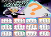 Gratuito Foto Moldura Calendário 2024 Danny Phantom