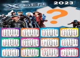 Calendário 2023 Moldura Fotos X-Men