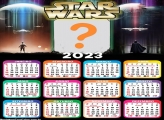 Calendário 2023 Star Wars Juntar Foto Online