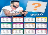 Calendário 2020 Gusttavo Lima Moldura