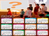 Calendário 2024 BTS Montagem Grátis