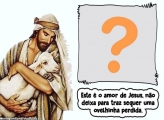 Este é o amor de Jesus Moldura