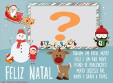 Foto Online Natal Cute com Frase Natalina