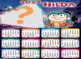 Calendário 2024 Montar Grátis Foto Hilda
