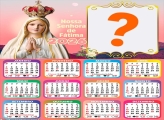 Foto em Calendário 2026 Nossa Senhora de Fátima Online