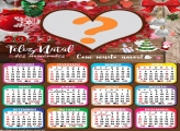 Calendário 2023 Feliz Natal para Namorados Virtual Grátis