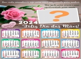 Calendário 2024 Mamãe Eu te Amo Juntar Foto Online