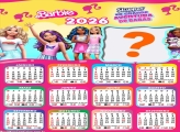 Calendário 2026 Barbie Skipper e a Grande Aventura de Babás Fazer Colagem Grátis