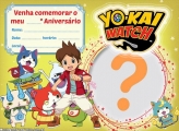 Convite Yo Kai Watch