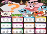 Calendário 2021 Gumball de Natal