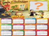 Calendário 2019 Chaves Desenho