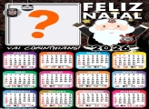 Calendário 2026 Papai Noel Corinthiano Emoldurar Foto Online