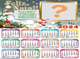 Calendário 2024 Natal Começou no Coração de Deus