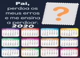 Calendário 2020 Religioso Pai Perdoa Meus Erros