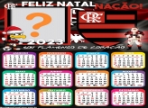 Criar Online Calendário 2023 Feliz Natal Flamengo