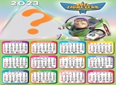 Calendário 2023 Criar Grátis Buzz Lightyear