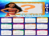 Calendário 2019 Moana Adulta