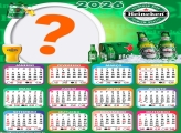 Calendário 2026 Heineken Foto Moldura