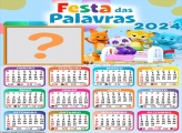 Calendário 2024 Colar e Imprimir Festa das Palavras