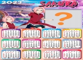 Calendário 2023 Sakura Foto Grátis Online