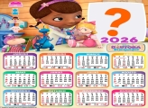 Calendário 2026 Doutora Brinquedos Emoldurar Foto Online