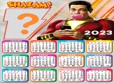 Calendário 2023 Shazam Montar Foto Grátis