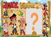 Jake e os Piratas Moldura para Juntar Foto