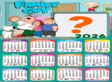 Foto em Calendário 2026 Family Guy Online