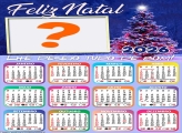 Calendário 2026 Feliz Natal Te Desejo Tudo de Bom Montar Foto Grátis