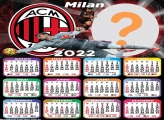 Calendário 2022 Milan Gratuito Online