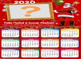 Calendário 2020 Papai Noel Coca Cola