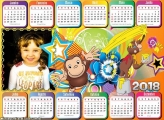 Calendário 2018 Macaquinho