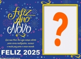 Muita Paz para Nosso Mundo Feliz 2025 Colagem de Foto